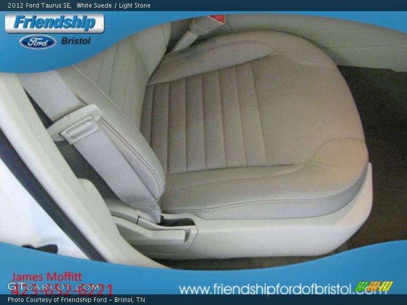 White Suede / Light Stone 2012 Ford Taurus SE
