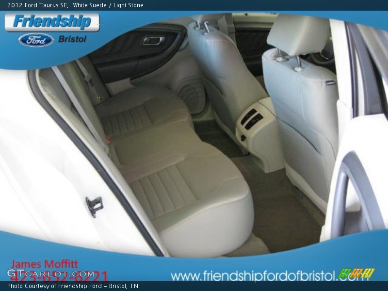 White Suede / Light Stone 2012 Ford Taurus SE