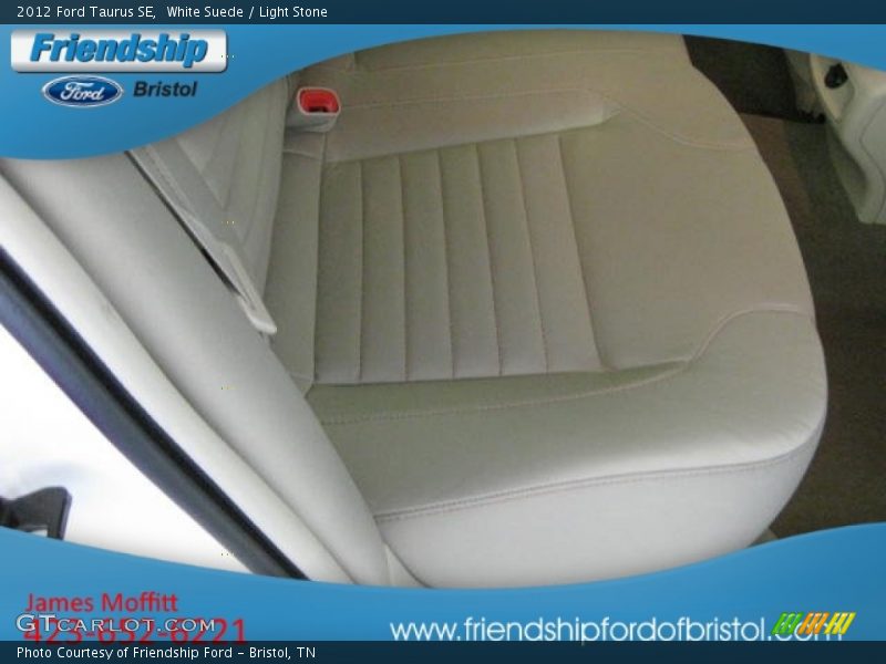 White Suede / Light Stone 2012 Ford Taurus SE