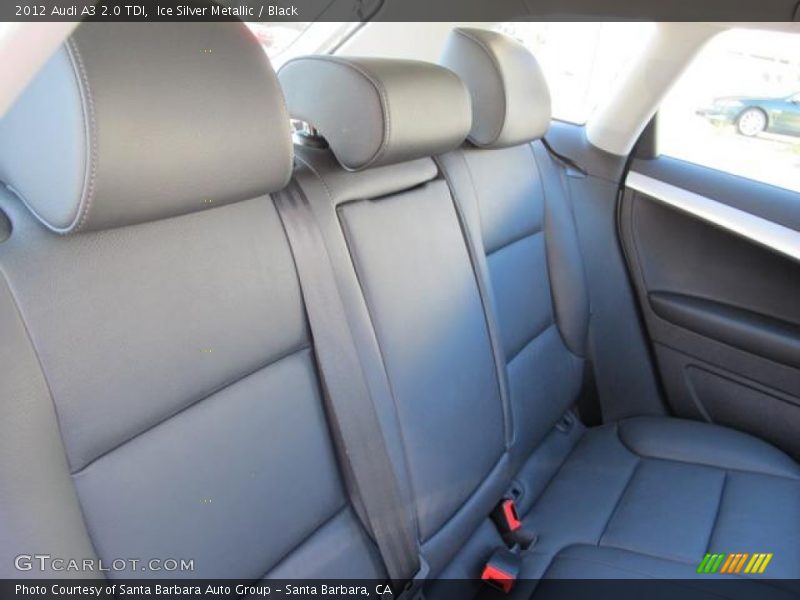 Ice Silver Metallic / Black 2012 Audi A3 2.0 TDI