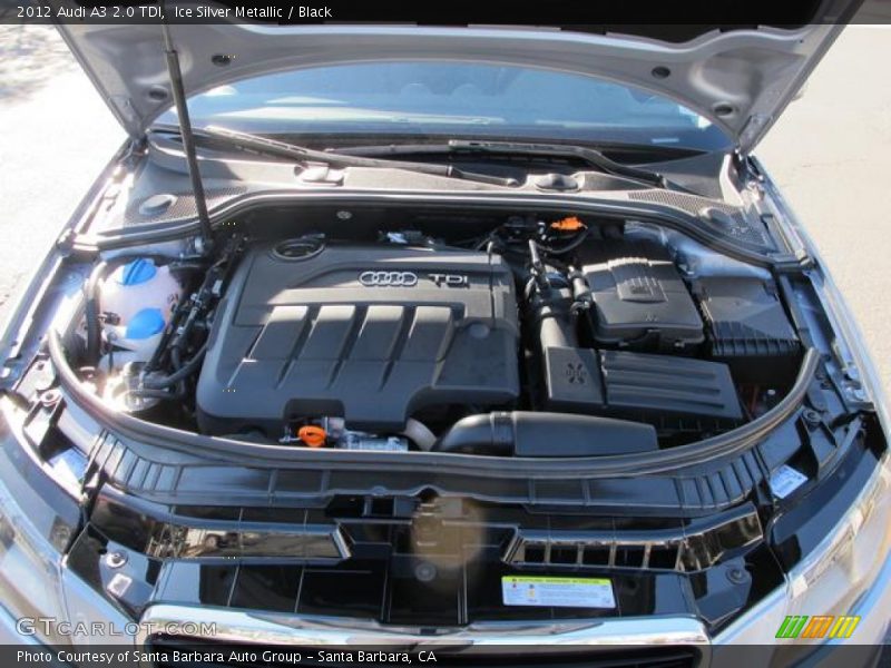  2012 A3 2.0 TDI Engine - 2.0 Liter TDI Turbocharged DOHC 16-Valve Turbo-Diesel 4 Cylinder