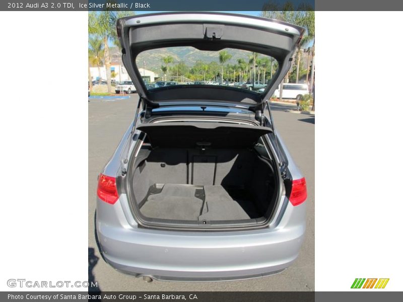 Ice Silver Metallic / Black 2012 Audi A3 2.0 TDI