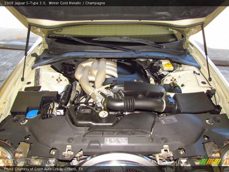 Winter Gold Metallic / Champagne 2008 Jaguar S-Type 3.0