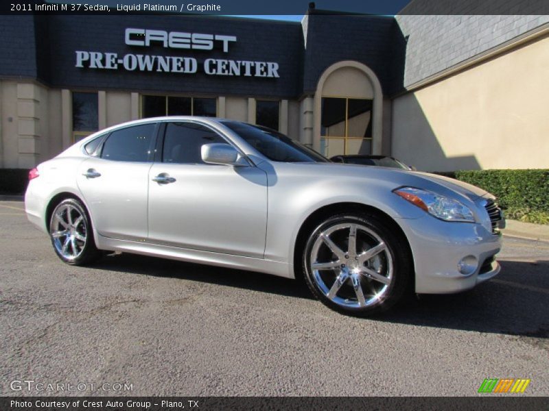 Liquid Platinum / Graphite 2011 Infiniti M 37 Sedan
