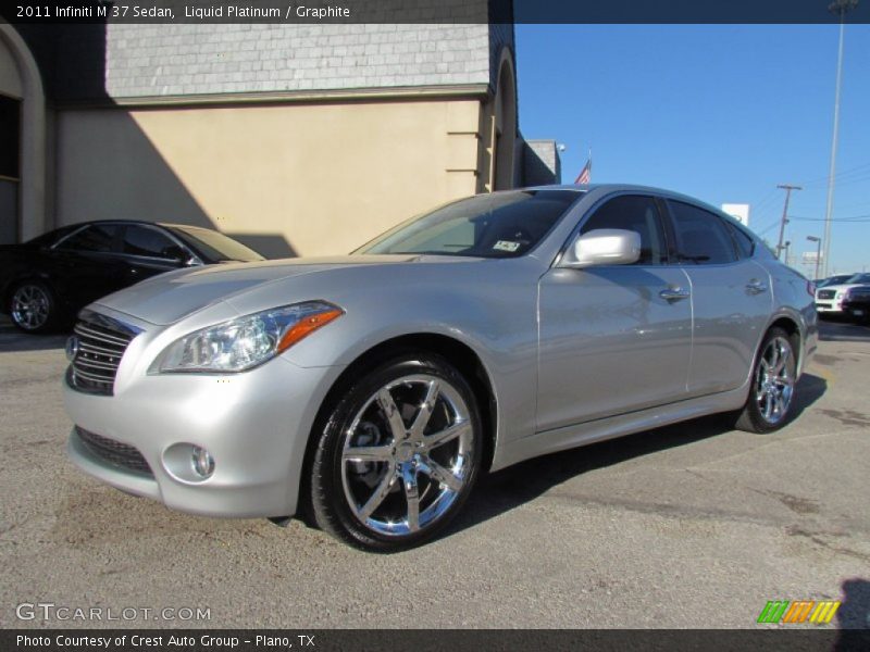 Liquid Platinum / Graphite 2011 Infiniti M 37 Sedan
