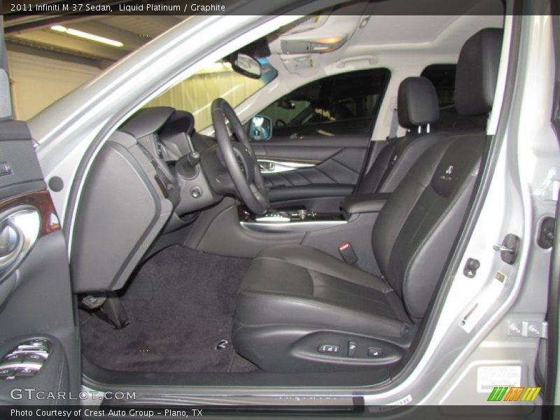 Liquid Platinum / Graphite 2011 Infiniti M 37 Sedan