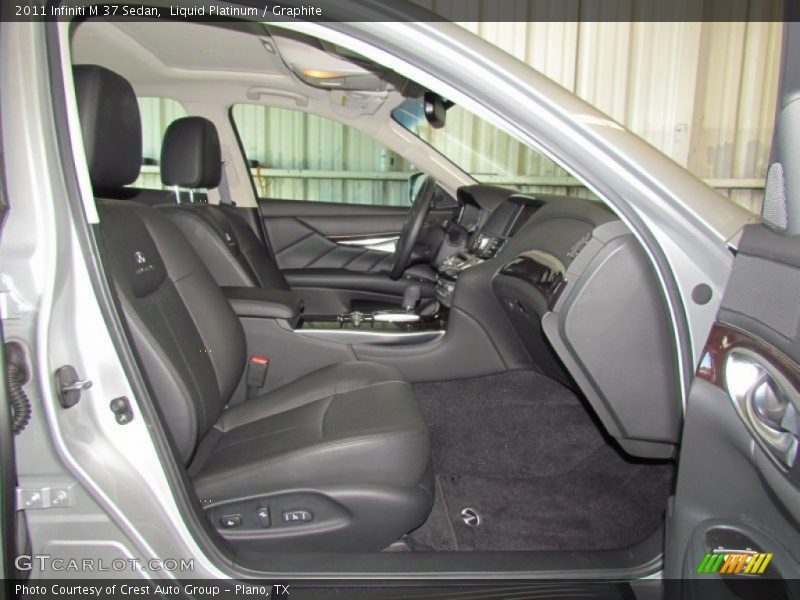 Liquid Platinum / Graphite 2011 Infiniti M 37 Sedan