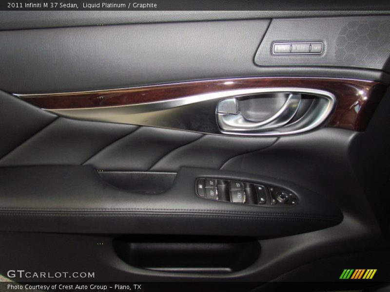 Liquid Platinum / Graphite 2011 Infiniti M 37 Sedan