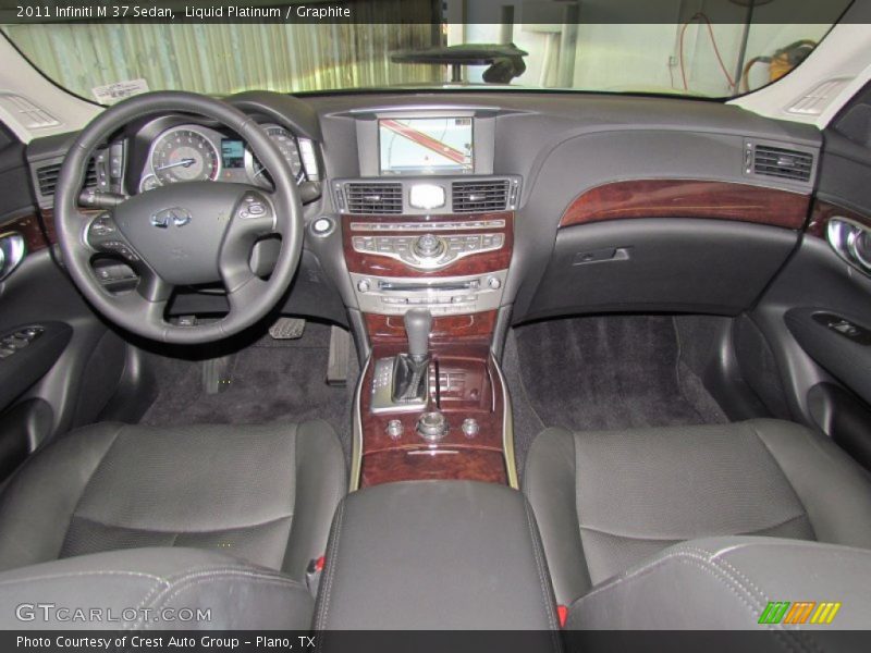 Liquid Platinum / Graphite 2011 Infiniti M 37 Sedan