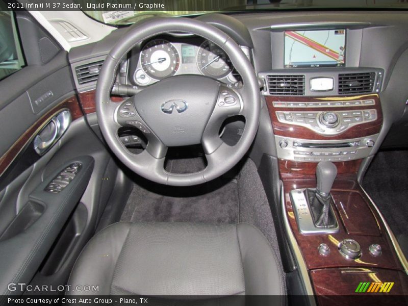 Liquid Platinum / Graphite 2011 Infiniti M 37 Sedan