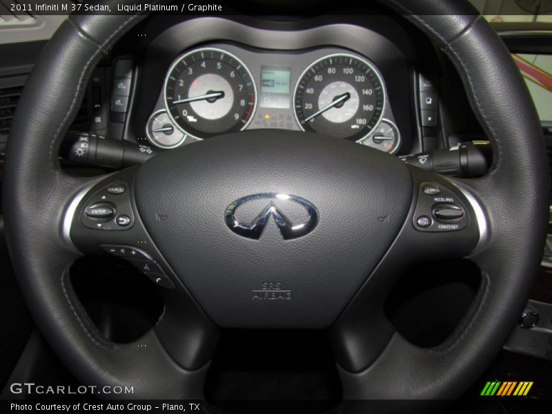 Liquid Platinum / Graphite 2011 Infiniti M 37 Sedan