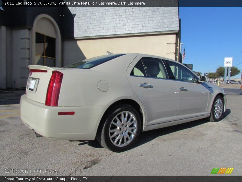 Vanilla Latte Metallic / Cashmere/Dark Cashmere 2011 Cadillac STS V6 Luxury