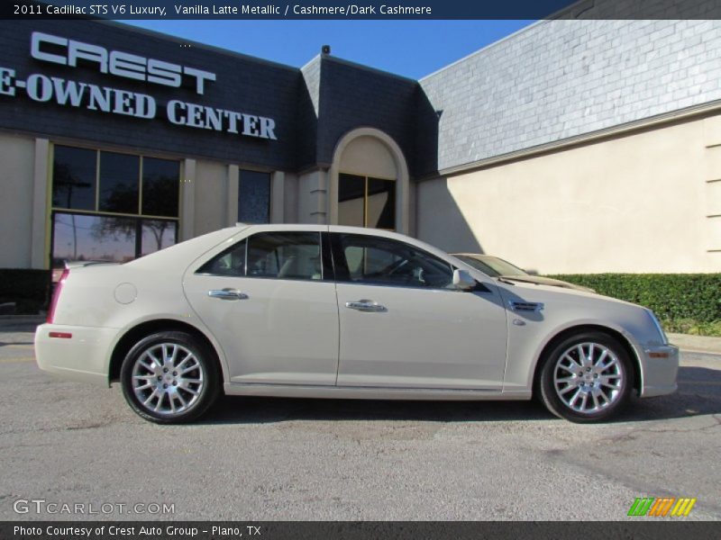 Vanilla Latte Metallic / Cashmere/Dark Cashmere 2011 Cadillac STS V6 Luxury