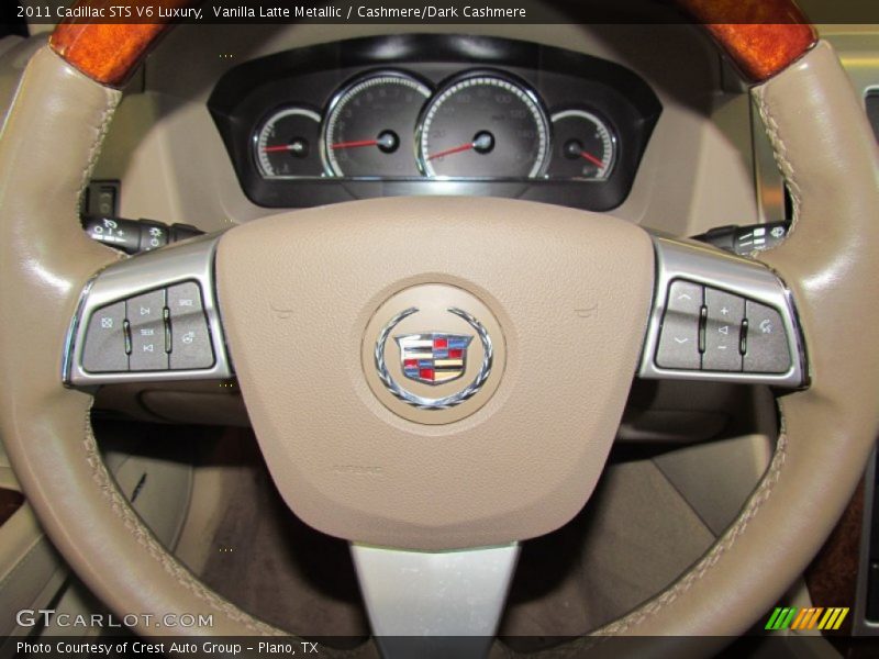 Vanilla Latte Metallic / Cashmere/Dark Cashmere 2011 Cadillac STS V6 Luxury