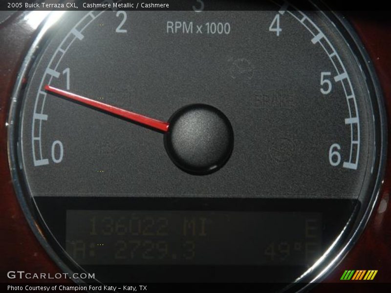 Cashmere Metallic / Cashmere 2005 Buick Terraza CXL