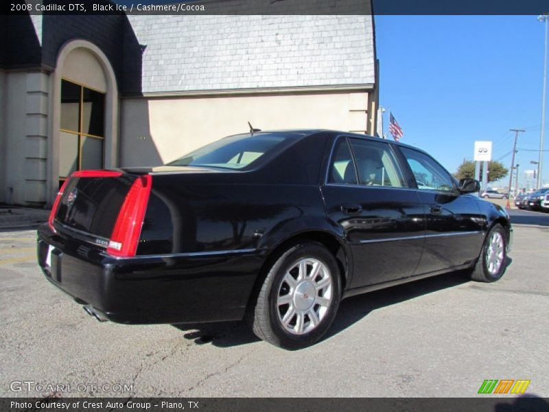 Black Ice / Cashmere/Cocoa 2008 Cadillac DTS