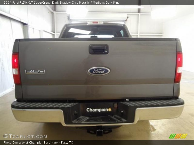 Dark Shadow Grey Metallic / Medium/Dark Flint 2004 Ford F150 XLT SuperCrew