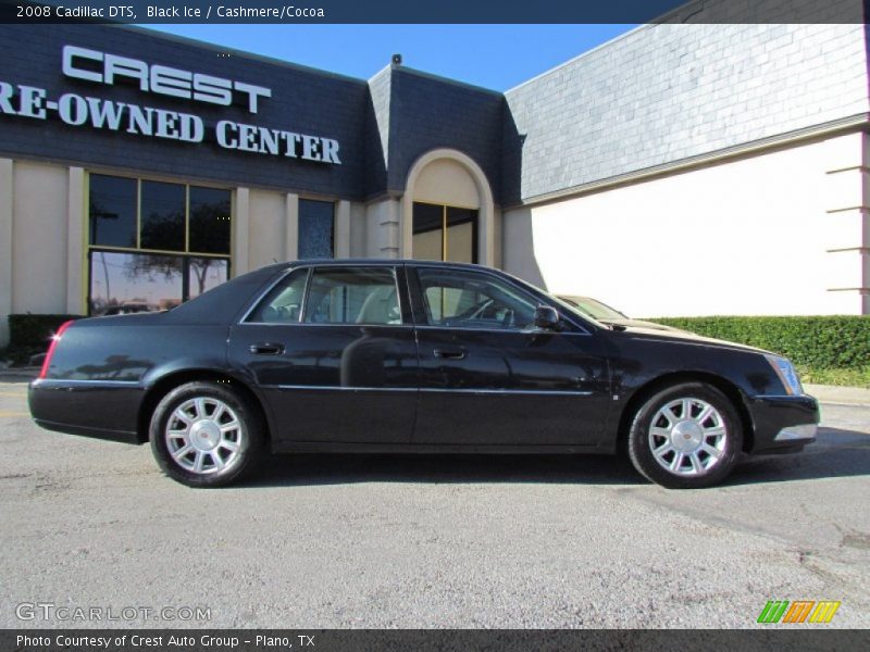 Black Ice / Cashmere/Cocoa 2008 Cadillac DTS