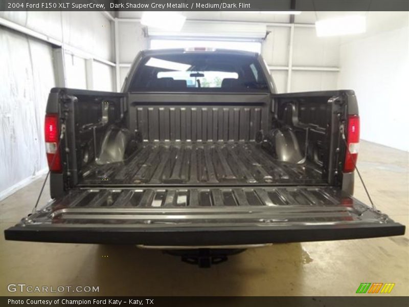Dark Shadow Grey Metallic / Medium/Dark Flint 2004 Ford F150 XLT SuperCrew