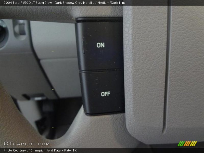 Dark Shadow Grey Metallic / Medium/Dark Flint 2004 Ford F150 XLT SuperCrew