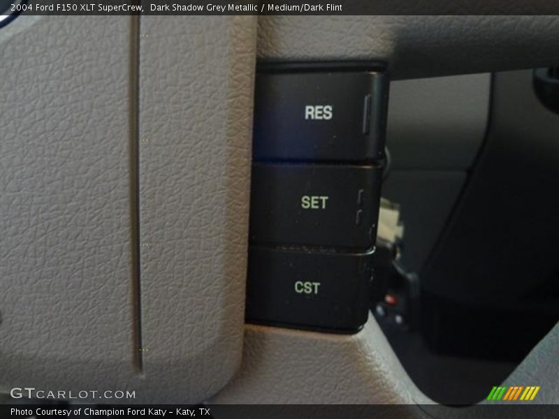 Dark Shadow Grey Metallic / Medium/Dark Flint 2004 Ford F150 XLT SuperCrew