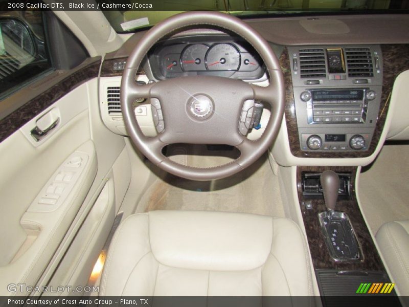 Black Ice / Cashmere/Cocoa 2008 Cadillac DTS