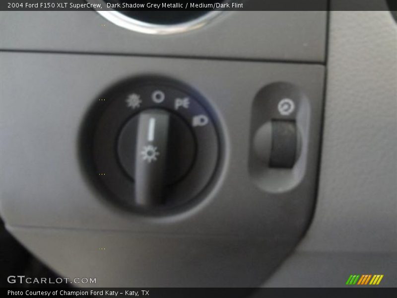 Dark Shadow Grey Metallic / Medium/Dark Flint 2004 Ford F150 XLT SuperCrew