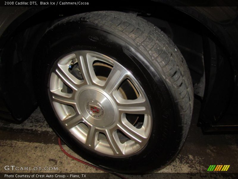 Black Ice / Cashmere/Cocoa 2008 Cadillac DTS
