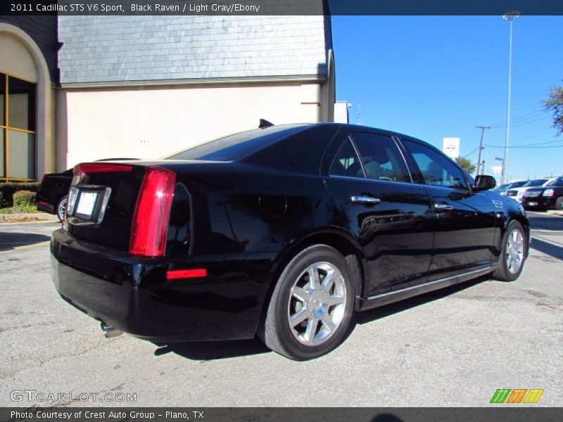 Black Raven / Light Gray/Ebony 2011 Cadillac STS V6 Sport
