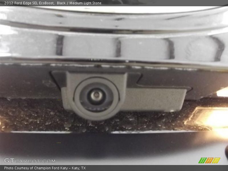 Black / Medium Light Stone 2012 Ford Edge SEL EcoBoost