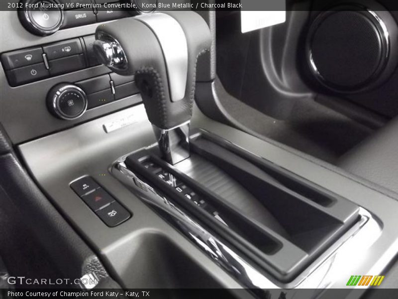  2012 Mustang V6 Premium Convertible 6 Speed Automatic Shifter