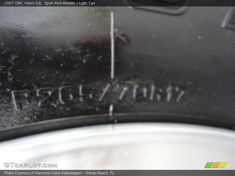 Sport Red Metallic / Light Tan 2007 GMC Yukon SLE