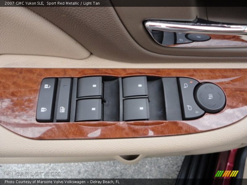 Sport Red Metallic / Light Tan 2007 GMC Yukon SLE