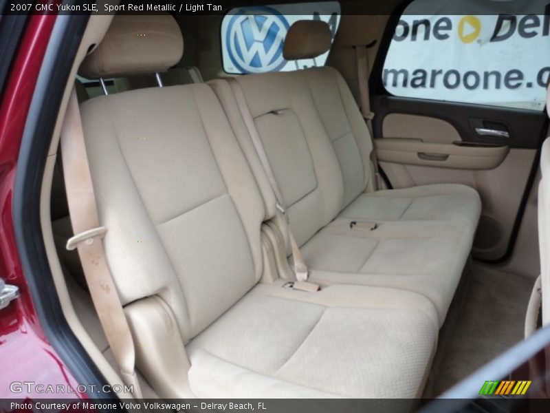 Sport Red Metallic / Light Tan 2007 GMC Yukon SLE