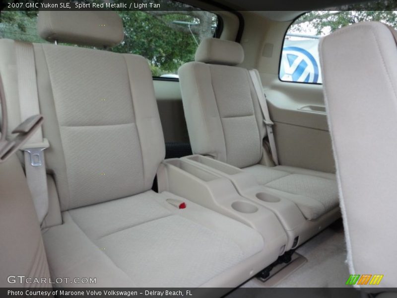 Sport Red Metallic / Light Tan 2007 GMC Yukon SLE