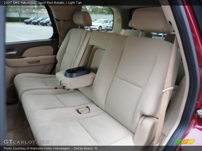 Sport Red Metallic / Light Tan 2007 GMC Yukon SLE
