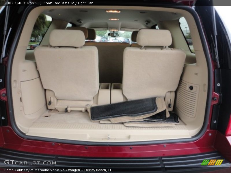 Sport Red Metallic / Light Tan 2007 GMC Yukon SLE