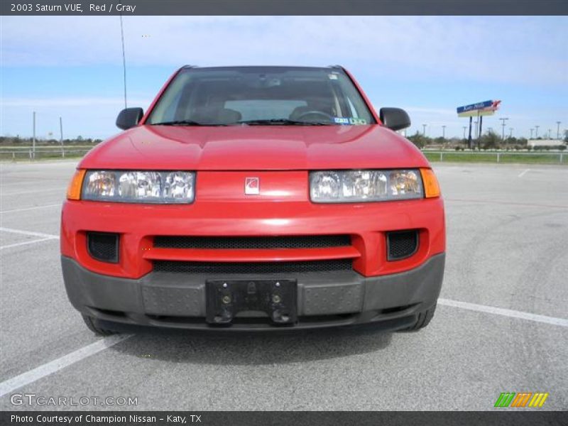 Red / Gray 2003 Saturn VUE
