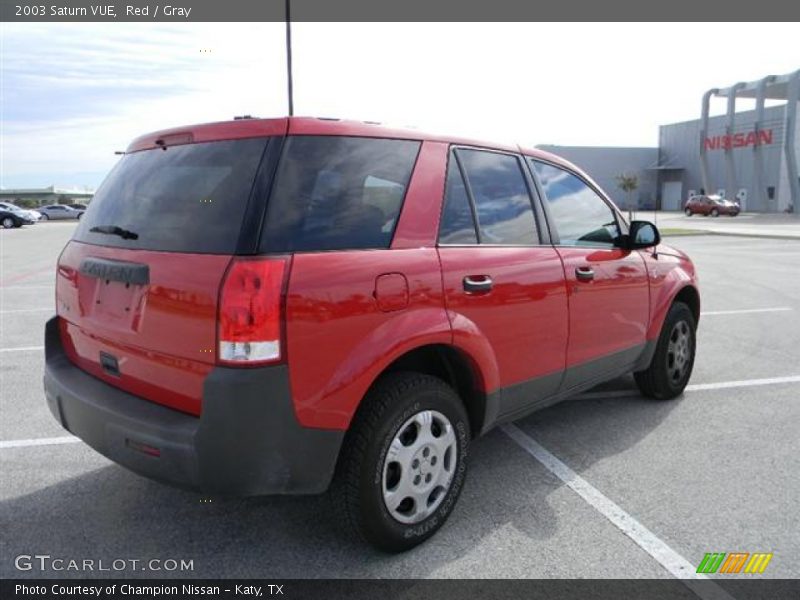 Red / Gray 2003 Saturn VUE