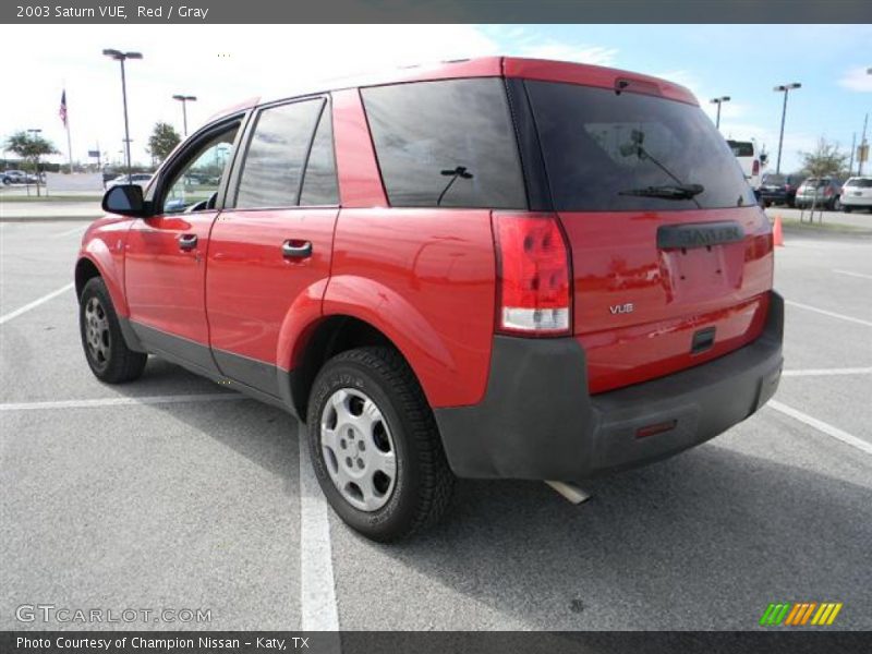 Red / Gray 2003 Saturn VUE