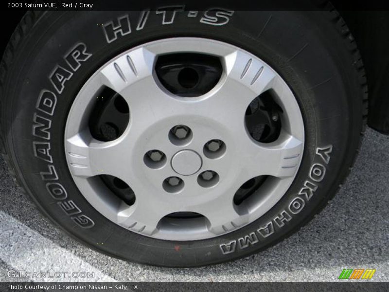 Red / Gray 2003 Saturn VUE