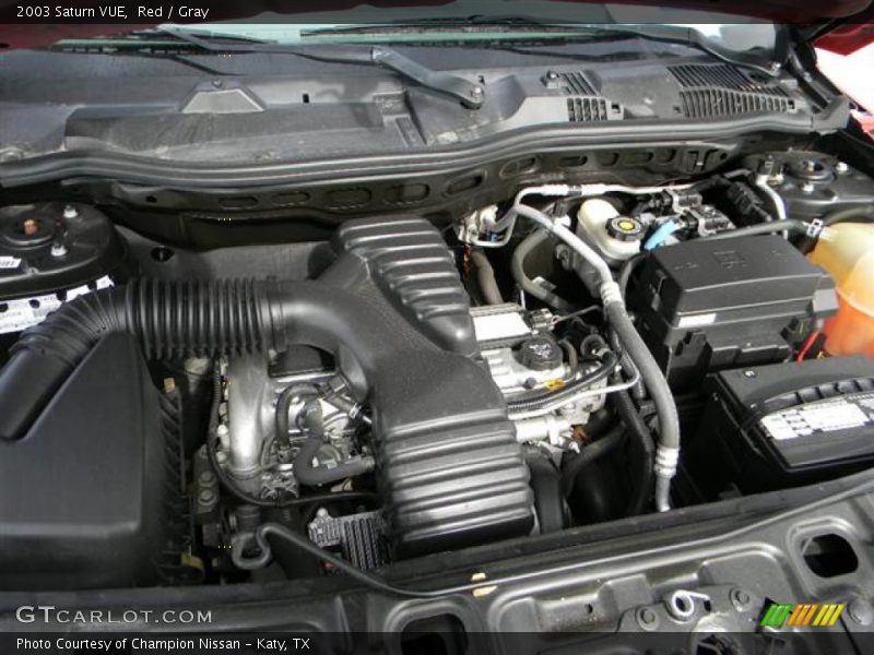 Red / Gray 2003 Saturn VUE