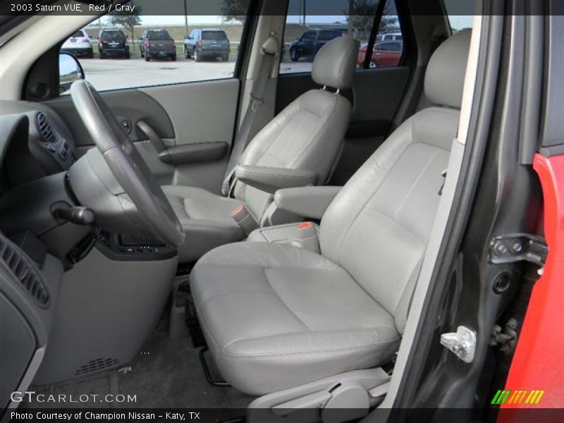 Red / Gray 2003 Saturn VUE