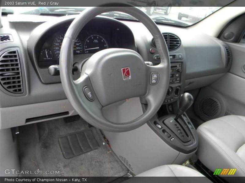 Red / Gray 2003 Saturn VUE
