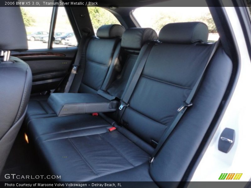 Titanium Silver Metallic / Black 2006 BMW X5 3.0i