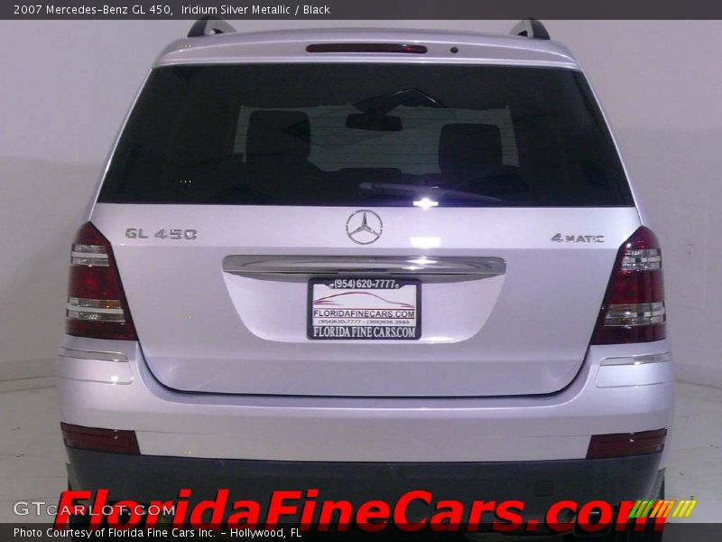 Iridium Silver Metallic / Black 2007 Mercedes-Benz GL 450