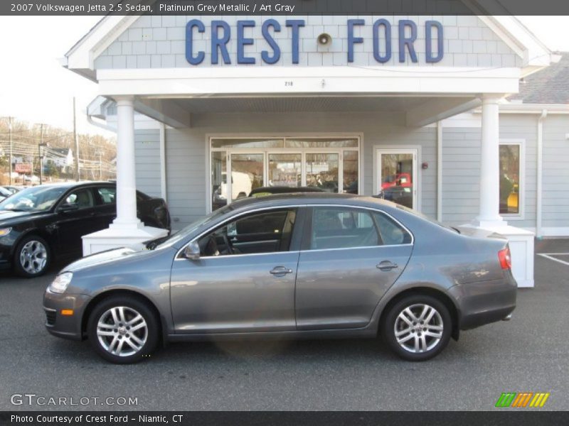 Platinum Grey Metallic / Art Gray 2007 Volkswagen Jetta 2.5 Sedan