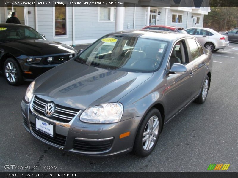 Platinum Grey Metallic / Art Gray 2007 Volkswagen Jetta 2.5 Sedan