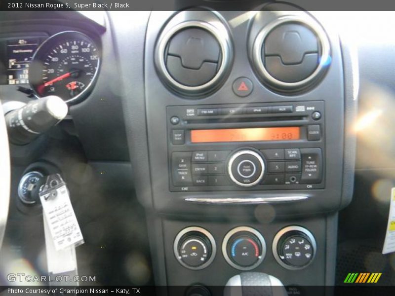 Super Black / Black 2012 Nissan Rogue S