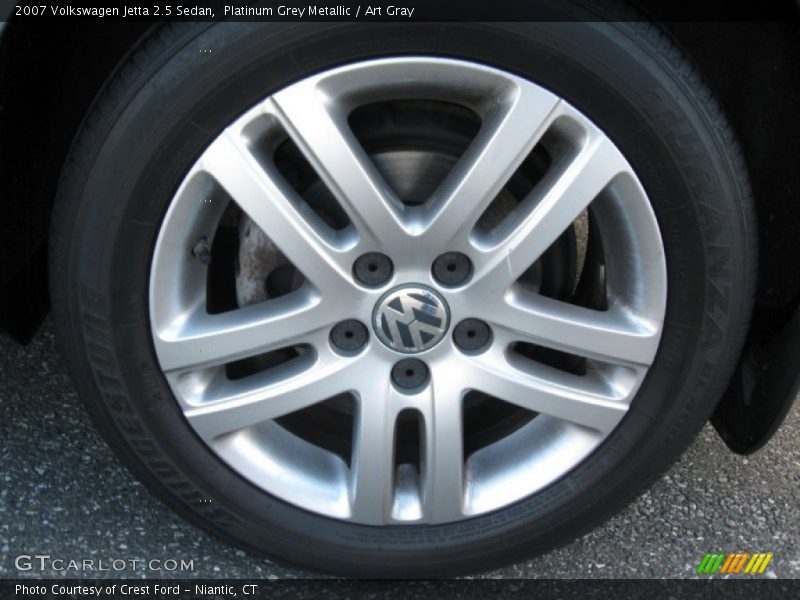 Platinum Grey Metallic / Art Gray 2007 Volkswagen Jetta 2.5 Sedan